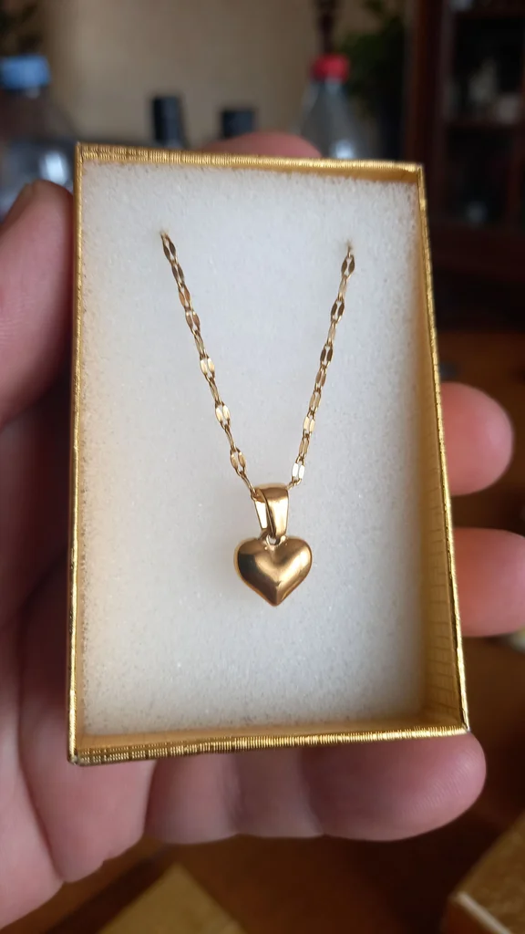 Collier cœur 